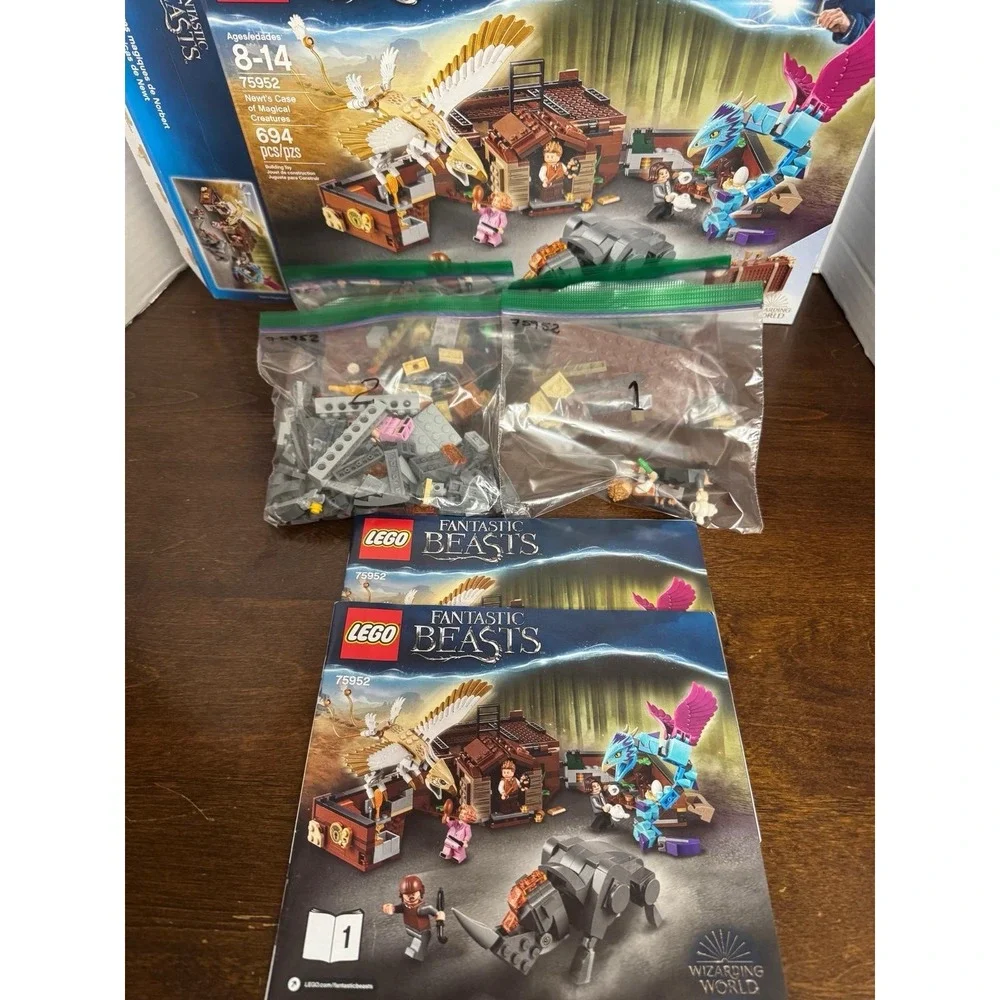 LEGO Harry Potter: Newt's Case of Magical Creatures (75952) Incomplete Set